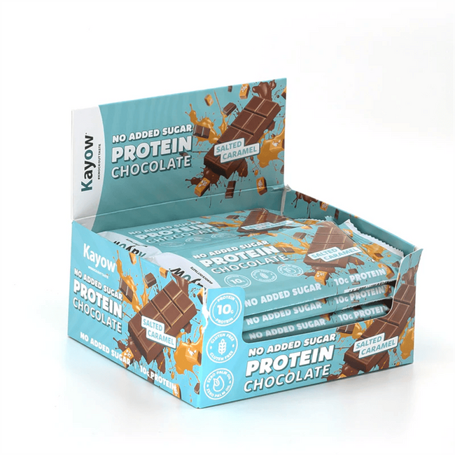 Kayow Nutrition No Added Sugar Protein Chocolate 12x40g