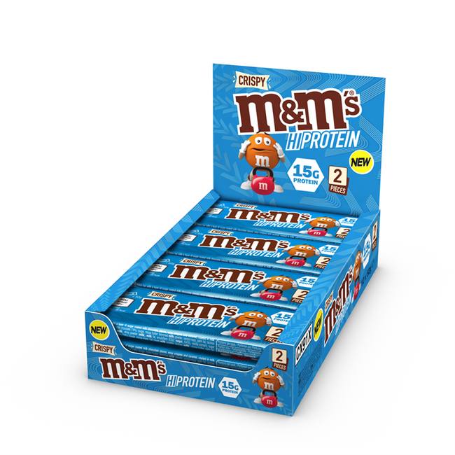 M&M Hi-Protein Bar 12x51g