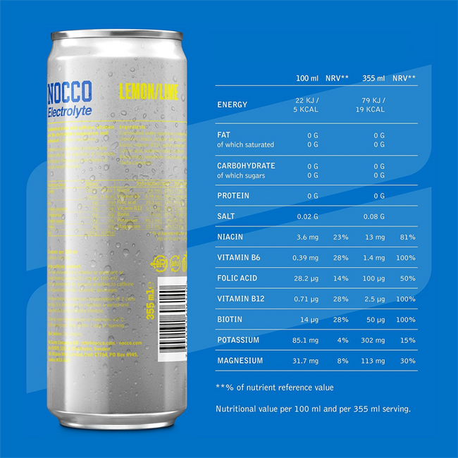 NOCCO Electrolyte 12x355ml Alternative Image