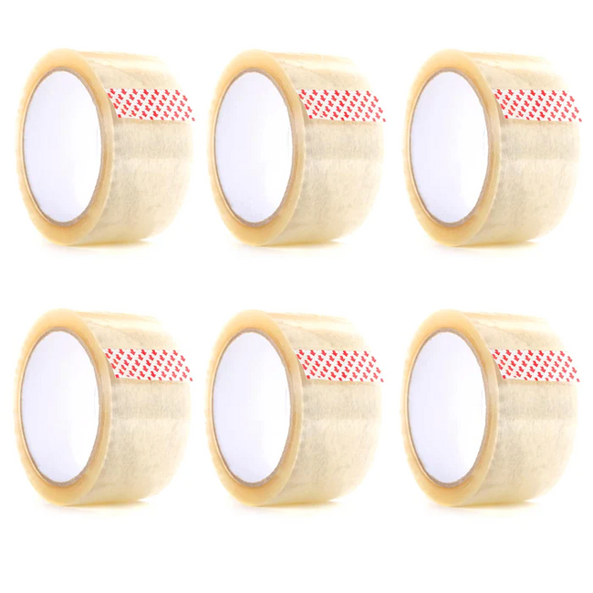 Tape Rolls Pack Of 6 48MMX66MM