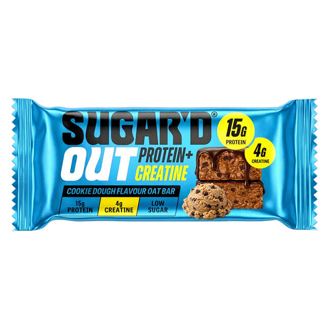 Sugar'd Out Protein + Creatine Oat Bar 12x68g
