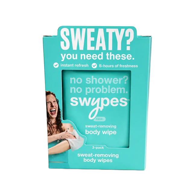 Swypes All Over Body Wipes 3 Sachets