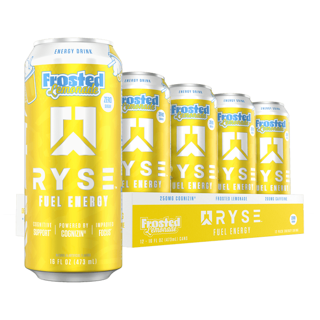 RYSE Fuel Energy 12x473ml — 12x473ml / Frosted Lemonade
