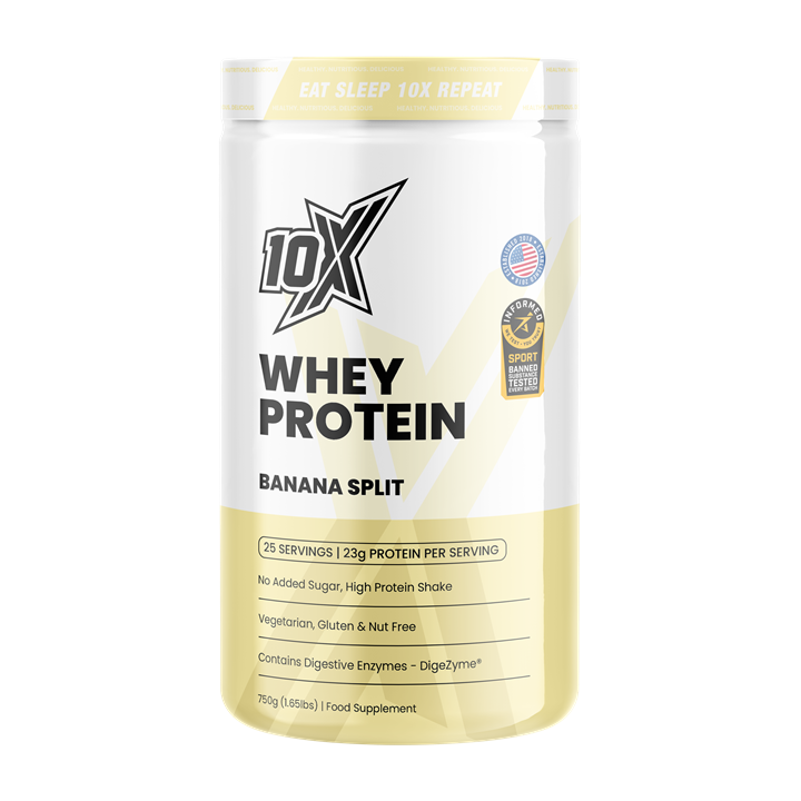 10X Athletic 10X Whey Protein 825g