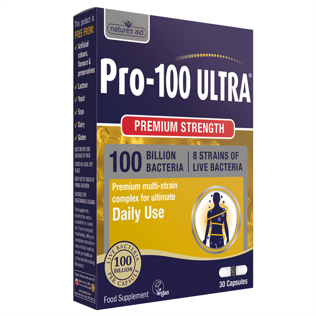 Natures Aid Pro-100 Ultra 8 Strain Complex
