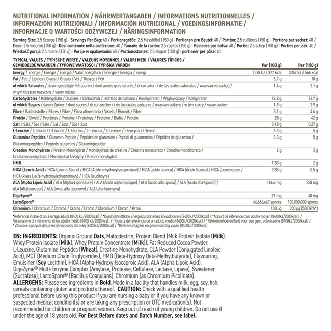 Applied Nutrition Critical Mass Professional 6kg Alternative Image