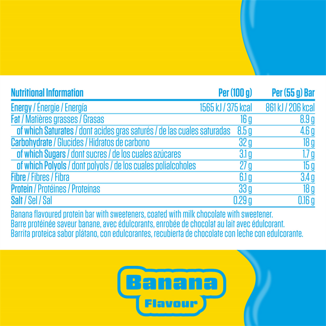 Applied Nutrition Moment Protein Bar 12x55g Alternative Image