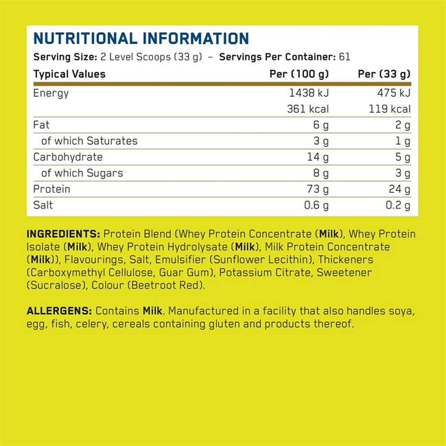 Applied Nutrition Critical Whey 2kg Alternative Image
