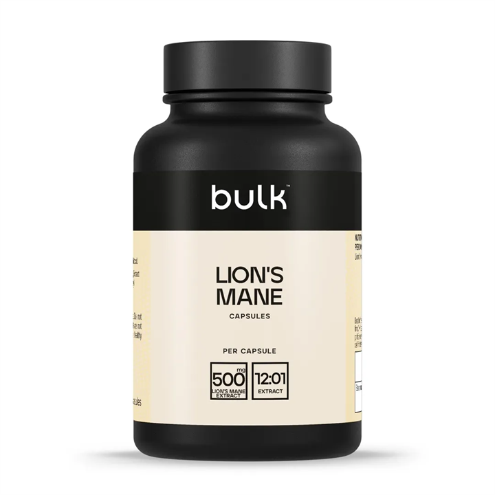 Bulk Lion's Mane Capsules 500mg