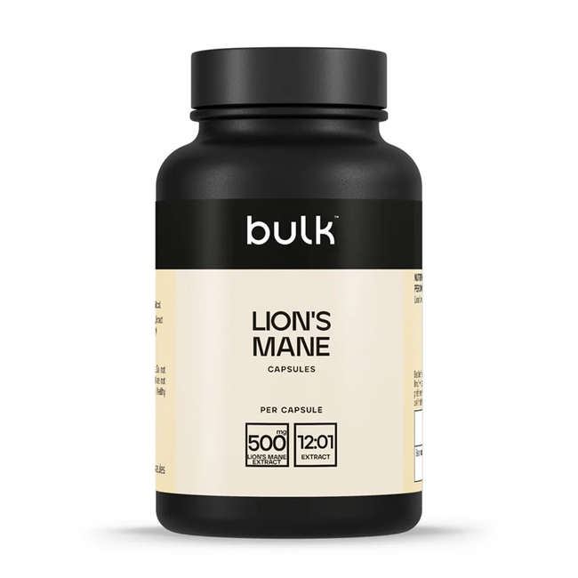 Bulk Lion's Mane Capsules 500mg