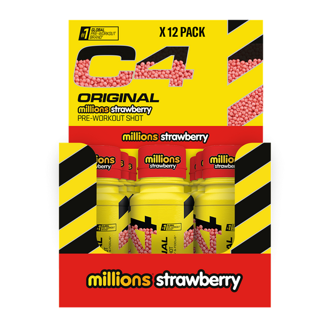 Cellucor C4 Original Pre-Workout Shots 12x60ml