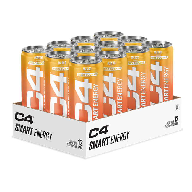 Cellucor C4 Smart Energy Carbonated 12x330ml