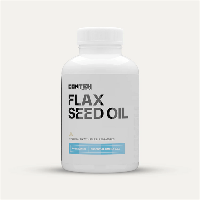 Conteh Sports Flax Seed Oil 60 Caps