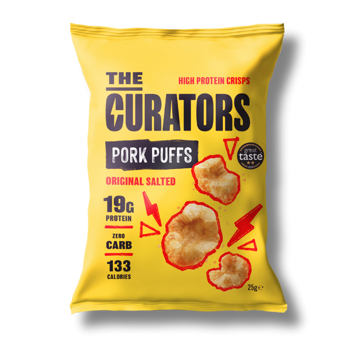 The Curators Pork Puffs 20x25g