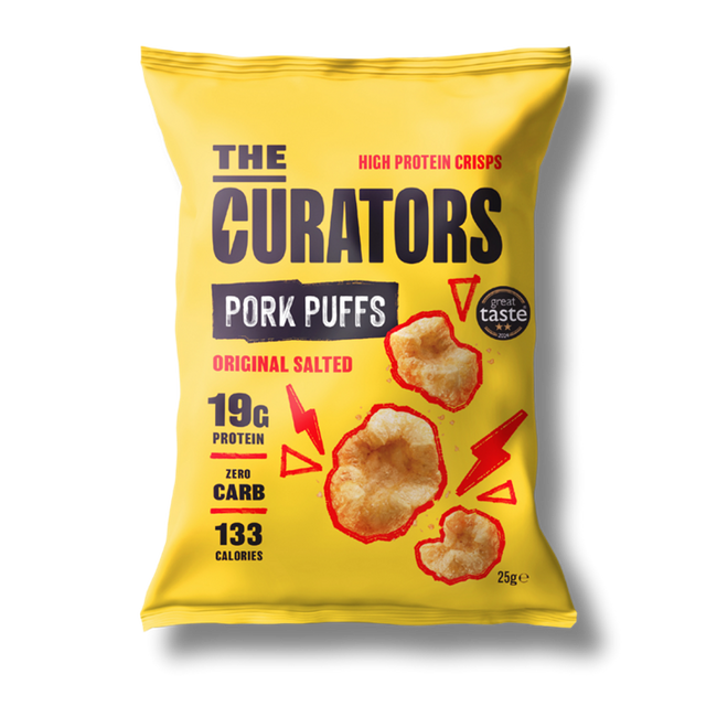 The Curators Pork Puffs 20x25g