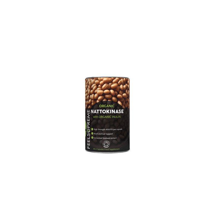 Feel Supreme Organic Nattokinase with Inulin Supplement