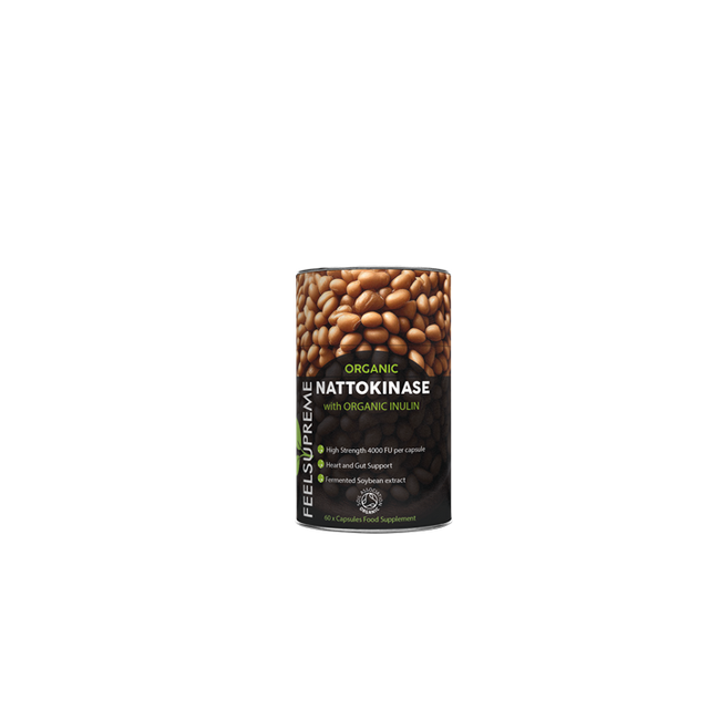 Feel Supreme Organic Nattokinase with Inulin Supplement