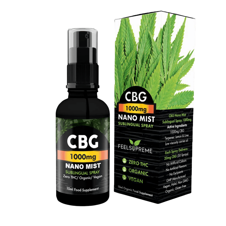 Feel Supreme CBG Liposomal Spray 1000mg