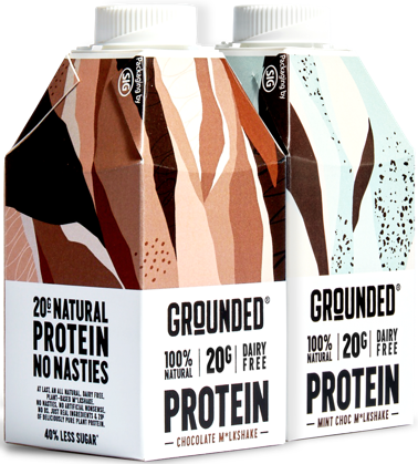 Grounded Protein M*lkshake 12x490ml