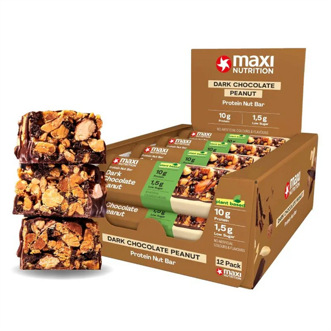 MaxiNutrition Nut Protein Bar 12x46g