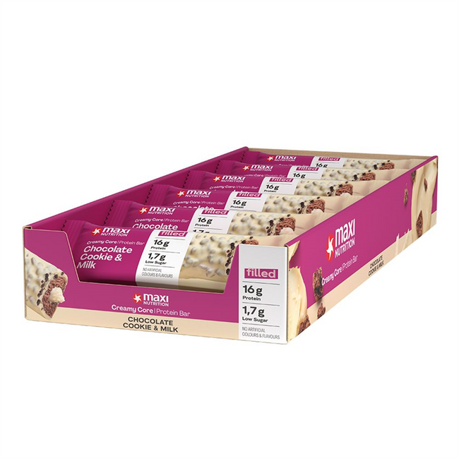 MaxiNutrition Creamy Core Protein Bar 12x45g