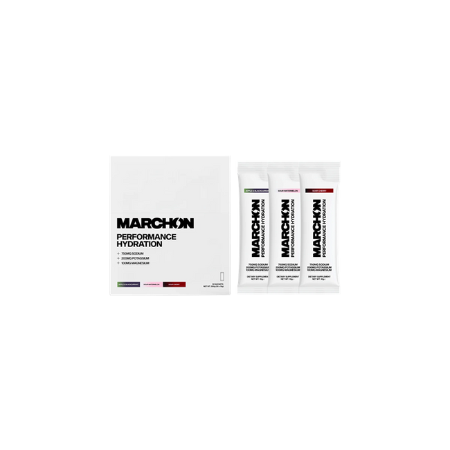 Marchon Supplements Performance Hydration Electrolyte Powder Sachets 30x10g