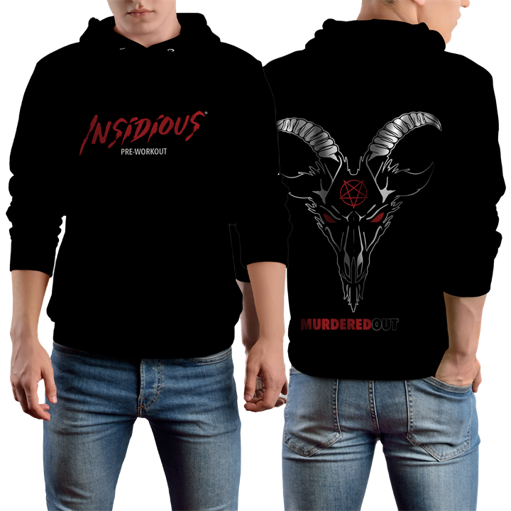 Murdered Out Insidious Hoodie Black