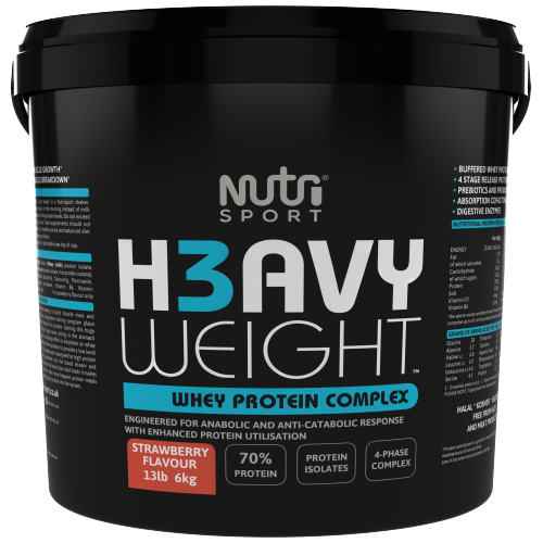 NutriSport H3avyweight Whey Protein Complex 6kg