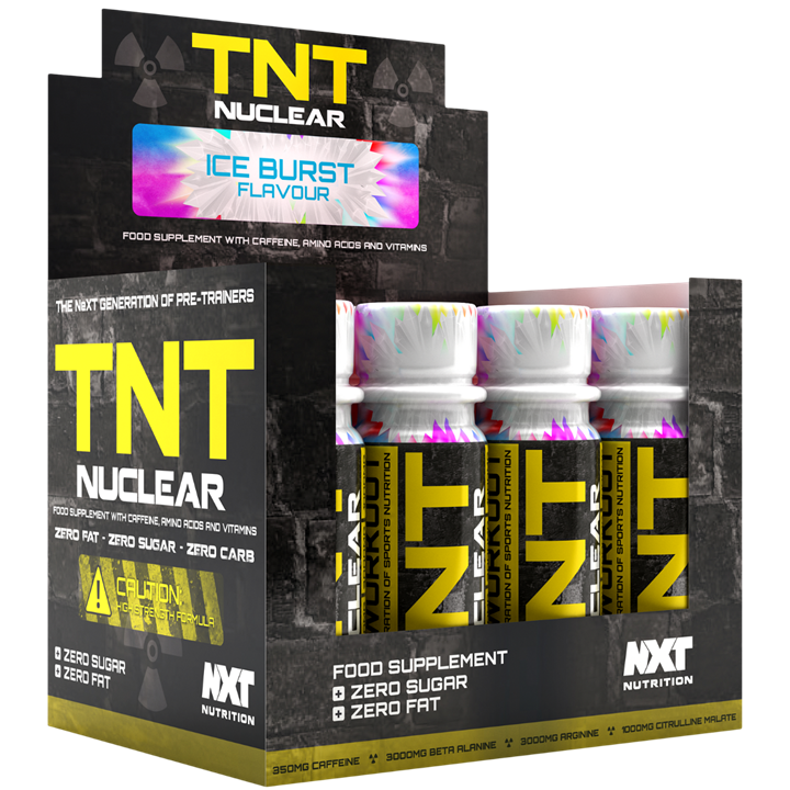 NXT Nutrition TNT Nuclear Shots 12x60ml