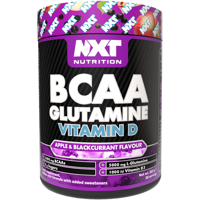 NXT Nutrition BCAA Glutamine & VIt D 360g