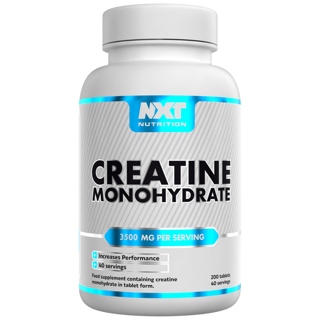 NXT Nutrition Creatine Monohydrate 200 Tabs