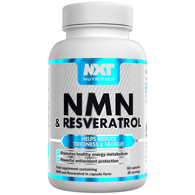 NXT Nutrition NMN & Resveratrol 60 Caps