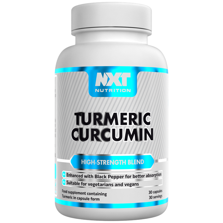 NXT Nutrition Turmeric Curcumin 30 Caps