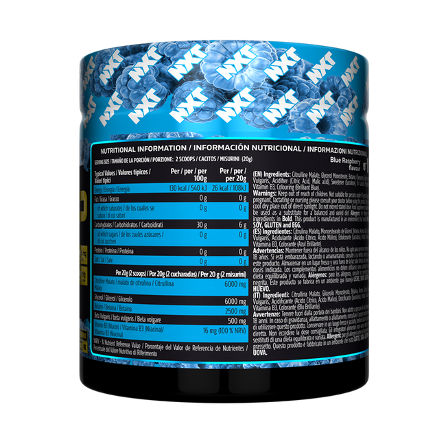 NXT Nutrition TNT Nuclear PUMP (Stim-Free) 500g Alternative Image