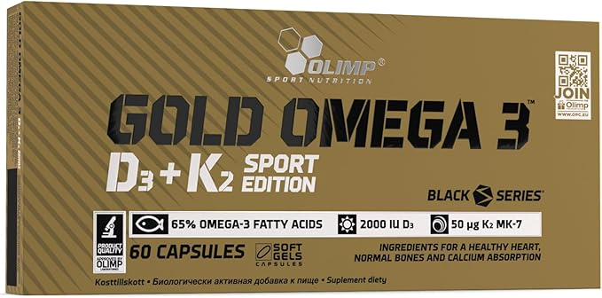 Olimp Sport Nutrition Gold Omega 3 D3+K2