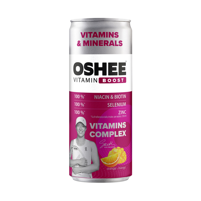 OSHEE Vitamin Boost + Minerals 24x250ml
