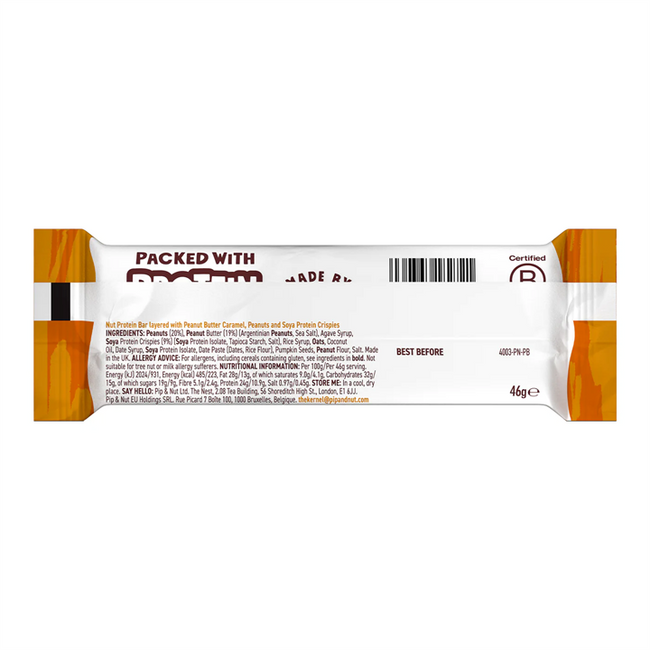 Pip & Nut Protein Bar 15x46g Alternative Image