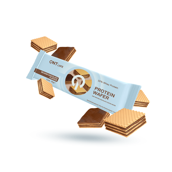 QNT Protein Wafer Bar 32% 12x35g