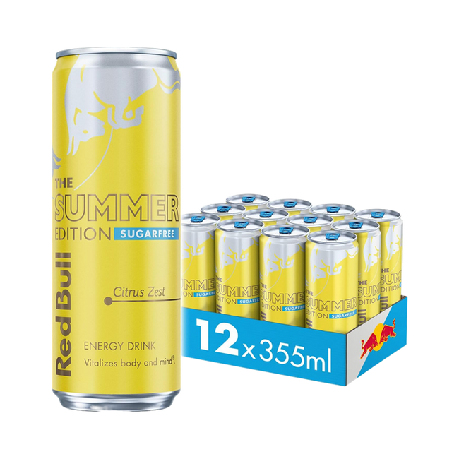 Red Bull Sugar Free Editions 12x355ml