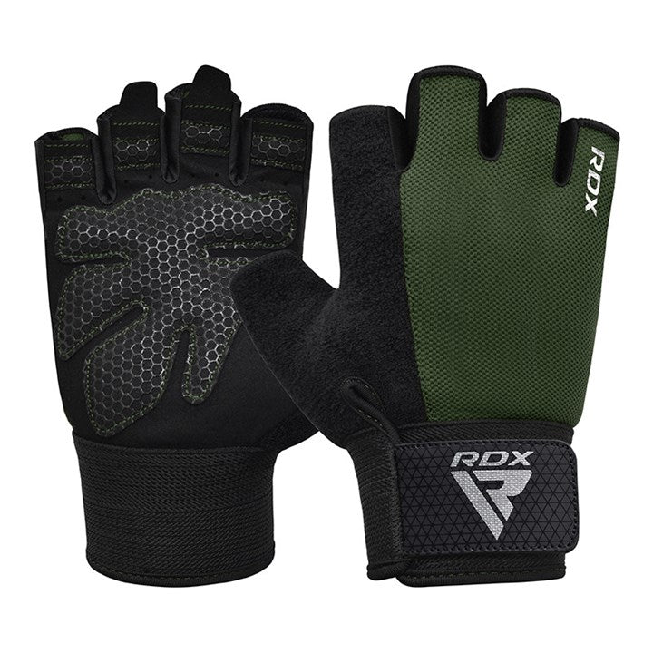 RDX Gym Weight Lifting Gloves W1 Half Plus M