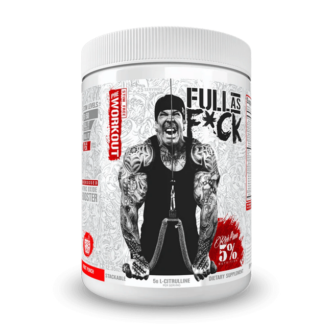 Rich Piana 5% Nutrition FULL AS F*CK Legendary Series 372g