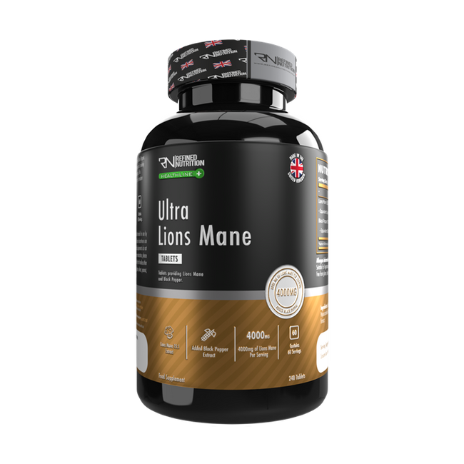 Refined Nutrition Ultra Lions Mane 240 Tabs