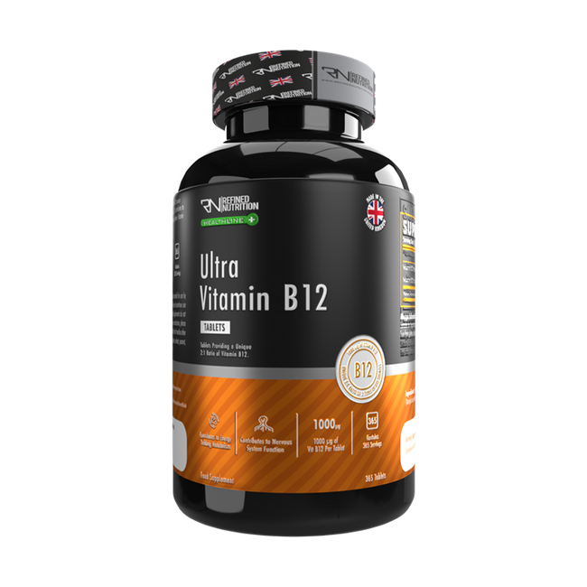 Refined Nutrition Ultra Vitamin B12 365 Tabs