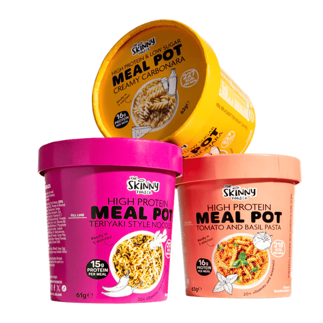 The Skinny Food Co High Protein Mealpots 12x62g