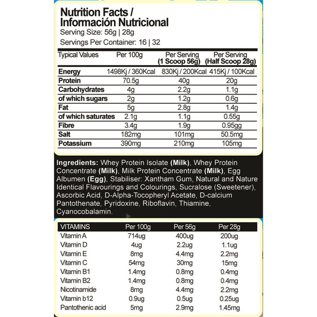 Sport Asylum Psycho Whey 908g Alternative Image