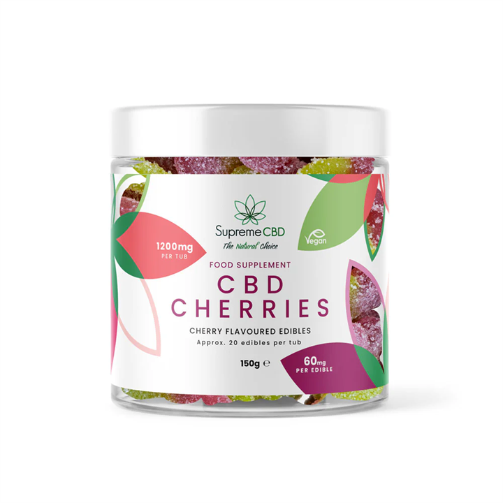 Supreme CBD Super Stength CBD Gummy Small Tub  (1200mg) 150g