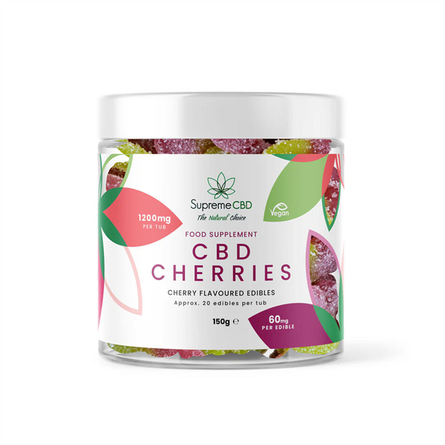 Supreme CBD Super Stength CBD Gummy Small Tub  (1200mg) 150g
