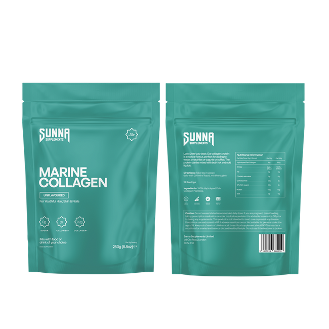 Sunna Supplements Marine Collagen 250g