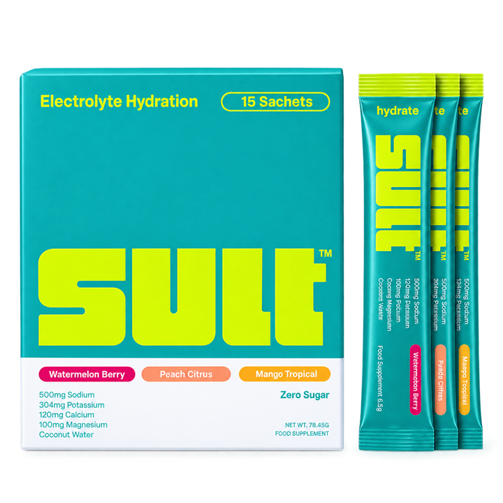 SULT Electrolyte Hydration Variety Pack 15x5.9g