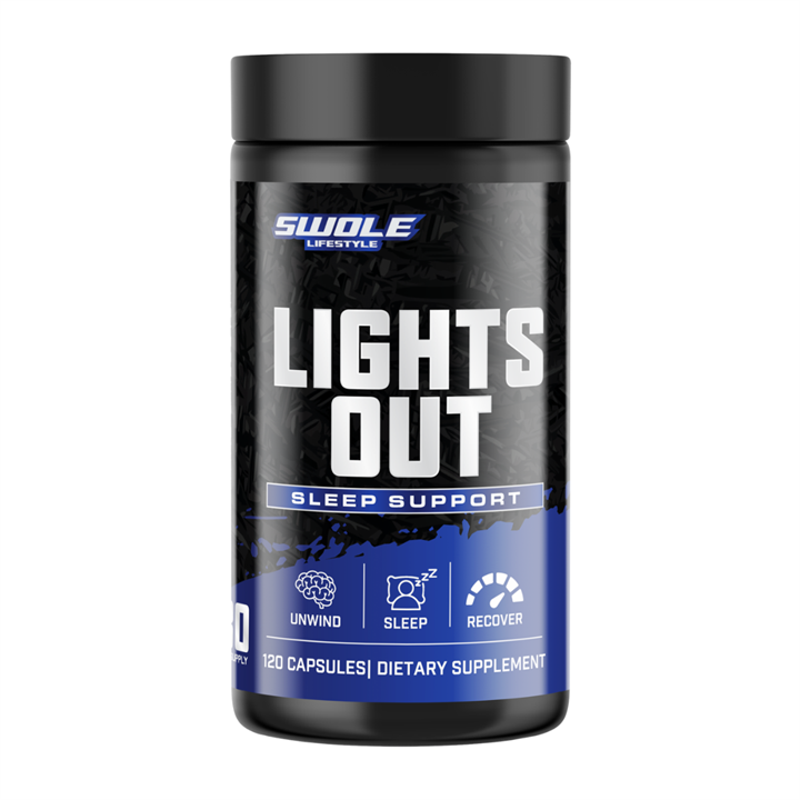 SWOLE Lifestyle Lights Out Sleep Support 120g